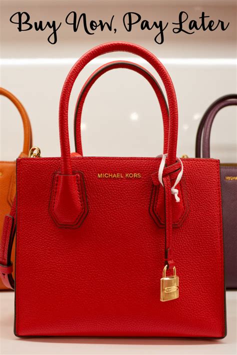 michael kors handbags buy now pay later